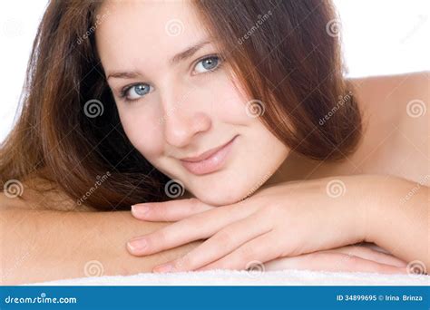 Woman spa face stock image. Image of female, facial, girl - 34899695