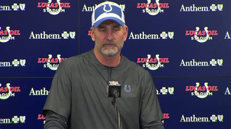 Colts postgame press conference