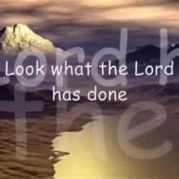 Look What the Lord has Done - Song Lyrics and Music by Wayne Pennington arranged by JanetLand ...