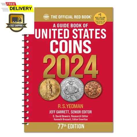 NEW 2024 OFFICIAL Red Book Price Guide United States US Coin + Blue Book New Lot $24.09 - PicClick