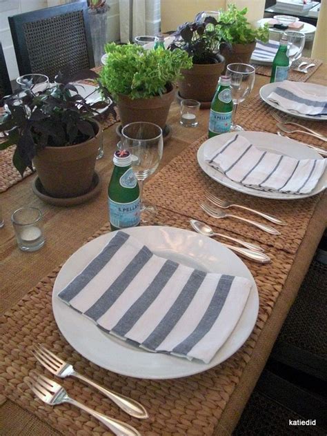 11 best images about 10 Casual Table Settings on Pinterest | Dinner ...