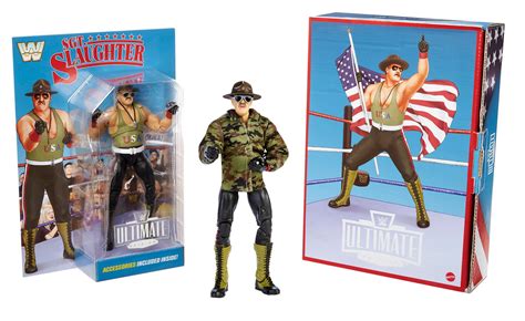 Mattel Creations Unveils WWE Ultimate Edition Sgt. Slaughter Action Figure