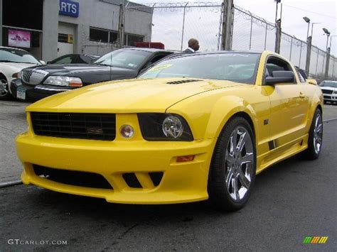 2006 Screaming Yellow Ford Mustang Saleen S281 Supercharged Coupe #4385551 | GTCarLot.com - Car ...