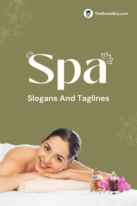 455+ Catchy Spa Slogans And Taglines That Attract Customers