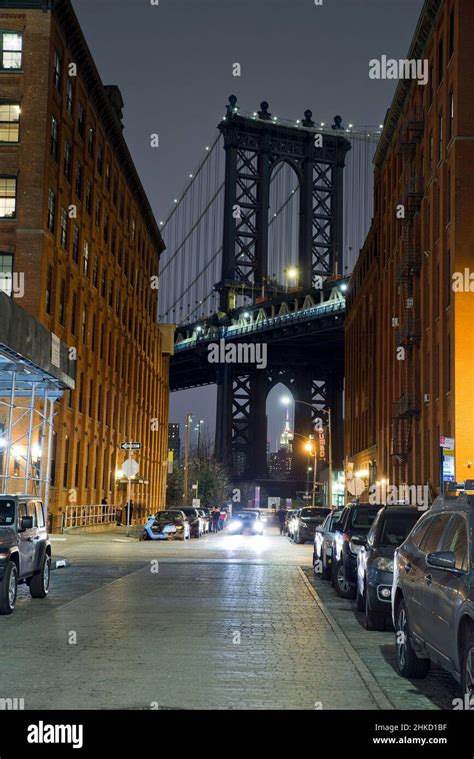 New York at night Stock Photo - Alamy