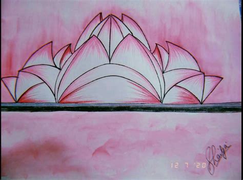 Lotus Temple In Delhi Coloring Page Free Printable Co - vrogue.co