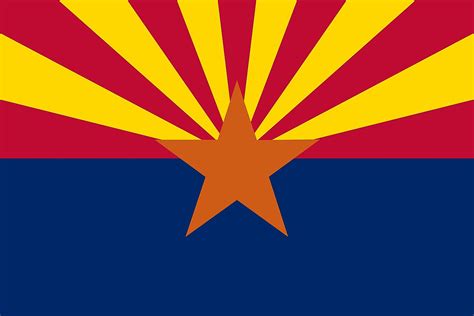 What is the Arizona State Flag? - WorldAtlas