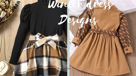 cute winter ️ ️ dress Designs For Baby girl - YouTube