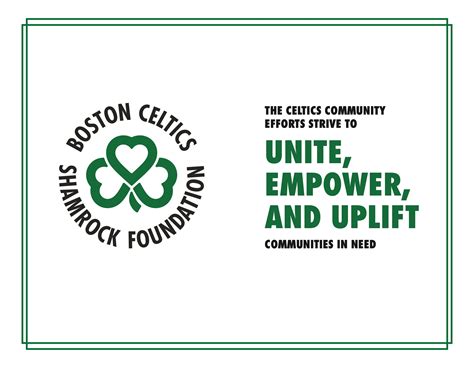 Boston Celtics Shamrock Foundation | Community | Boston Celtics