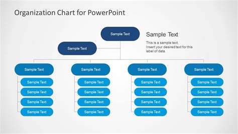 Simple Organizational Chart Template for PowerPoint - SlideModel