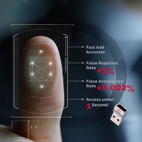 【10% Off】AuthenTrend Nano USB Fingerprint Reader | Windows 10 Hello Biometric Fingerprint ...