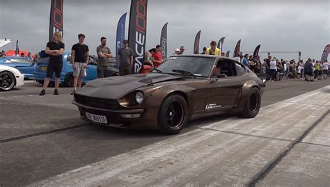 850-HP Datsun 240Z with Widebody Kit Isn't Your Average Z-Car, Goes Drag Racing - autoevolution