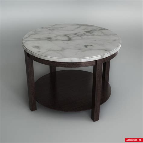 Coffee Table 3D Model MAX OBJ FBX | CGTrader.com