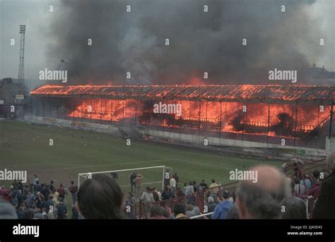 Casualties bradford city stadium fire disaster hi-res stock photography ...