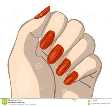 fingernails clipart | Red nail designs, Cat nail art, Football nail art