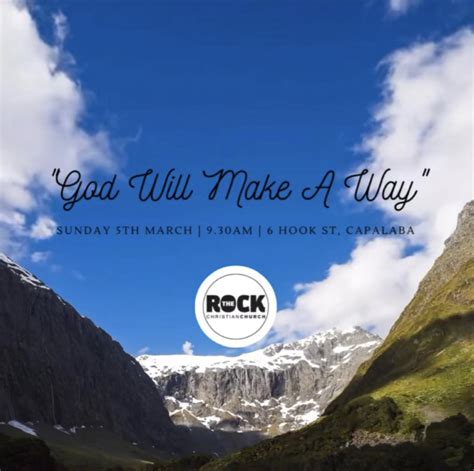 God Will Make a Way — The Rock Christian Church