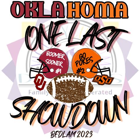 Oklahoma Football Bedlam 2023 Shirt Png OSU Png OU PNG - Etsy