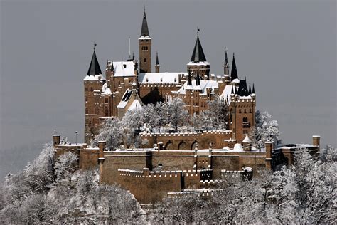 Hohenzollern Castle In Winter wallpaper | animals | Wallpaper Better