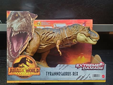 Jurassic World Dominion Super Colossal Tyrannosaurus Rex Jurassic Park T Rex Toy ...