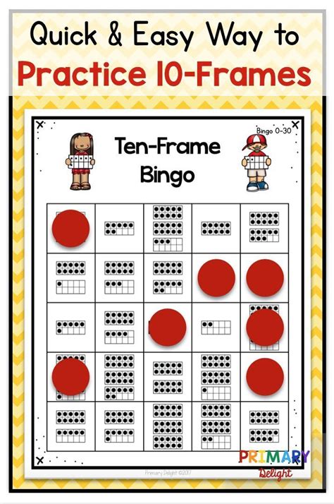 Fun ten frame activities for kindergarten and first grade to teach ten-frames to 20! Includes ...