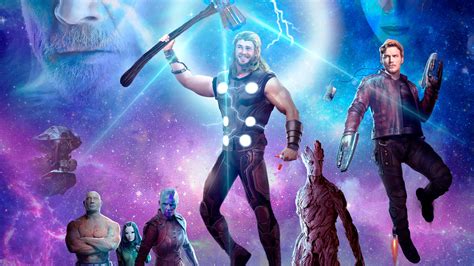 Thor in Guardians Of The Galaxy Vol. 3