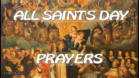 Prayers for All Saints' Day | Feast Day: Nov. 1 - YouTube