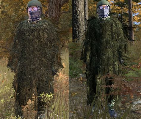 [EXP] Ghillie Suit Woodland vs Mossy : dayz