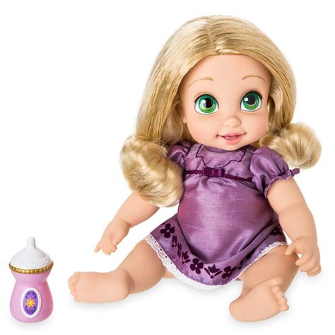 Disney Store Animators Baby Rapunzel Doll / Crib Set Playset Mobile Tangled RARE - munimoro.gob.pe