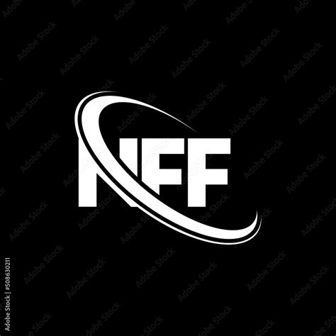 NFF logo. NFF letter. NFF letter logo design. Initials NFF logo linked with circle and uppercase ...