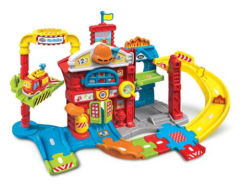 VTech Go! Go! Smart Wheels Save the Day Fire Station Playset with Truck – BrickSeek