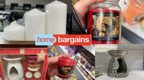 HUGE HOME BARGAINS CANDLE HAUL | Yankee Candles - YouTube