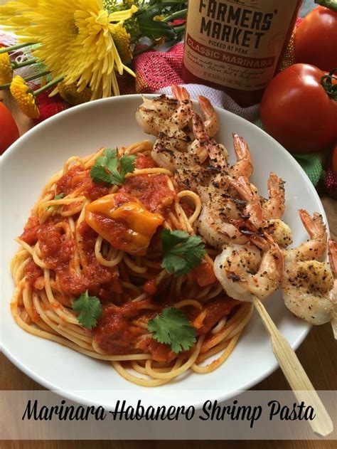 Marinara Habanero Shrimp Pasta | Recept