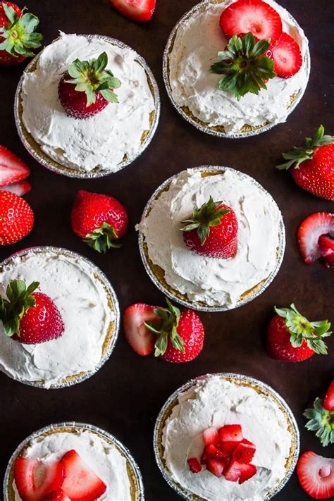 No Bake Strawberry Tartlets - Nutmeg Nanny