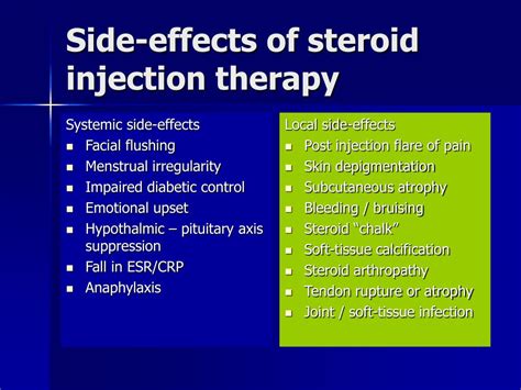 The Risks And Potential Side Effects Of Steroid Injections – EadvVienna2020.org