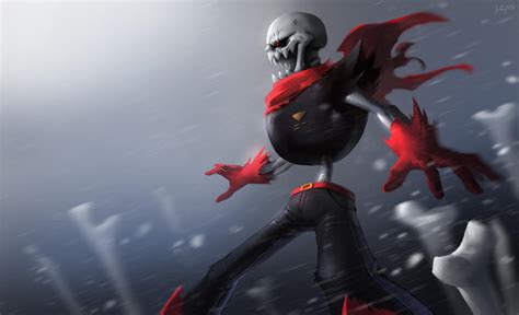 underfell papyrus by KORHIPER on DeviantArt