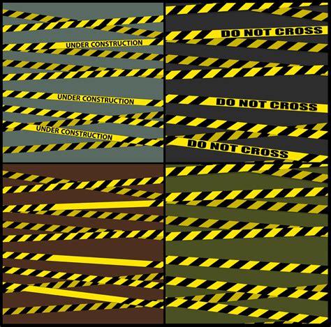 Hazard Lines Vector Backgrounds Royalty-Free Stock Image - Storyblocks