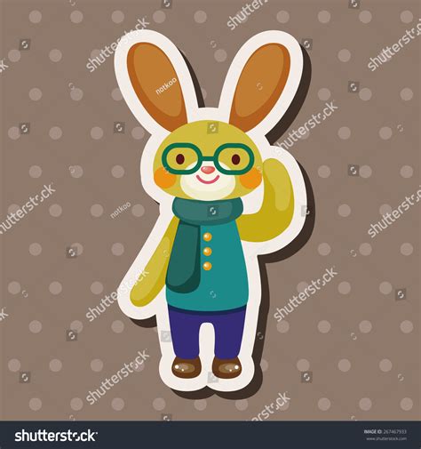 Rabbit Theme Element Vectoreps Stock Vector (Royalty Free) 267467933 ...