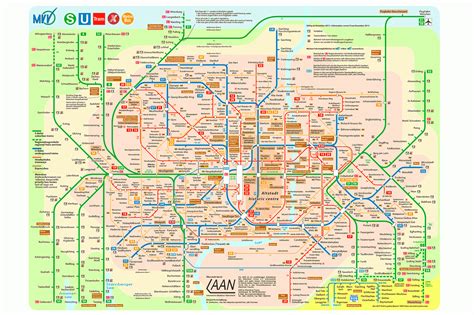 Network Map & Stations - Traffic System of Munich - foravisit.com