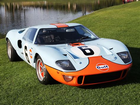 1968, Ford, Gt40, Gulf oil, Le mans, Race, Racing, Supercar, Classic, Hh Wallpapers HD / Desktop ...