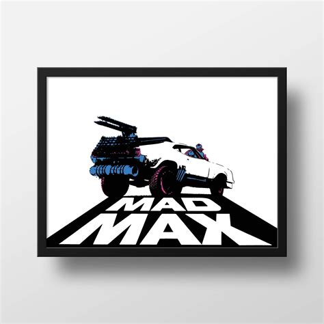 Mad Max Car Digital Print, Road Warrior, Digital Download, Printable Art, Wall Art, Instant ...