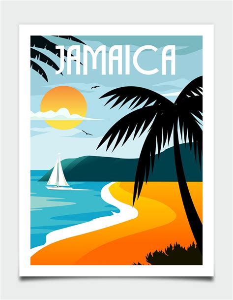 Jamaica Poster Travel Wall Art Jamaica Wall Art Jamaica - Etsy UK