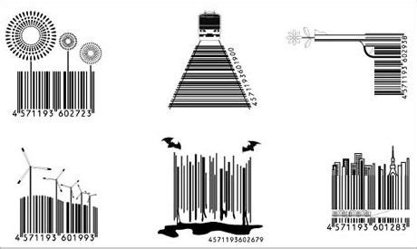 interesting barcodes by Japanese designer | Gadgetsin