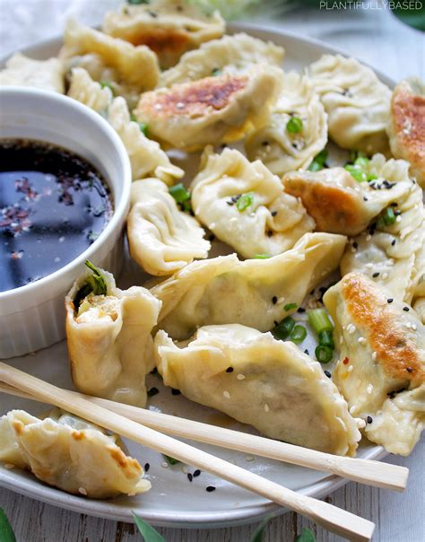 Vegan Vegetable Dumplings - Plantifully Based