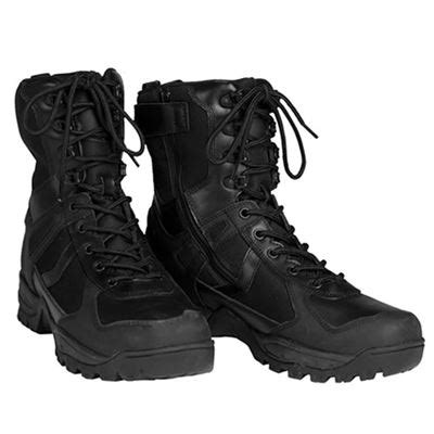 MIL-TEC PATROL shoes with zipper BLACK | Army surplus MILITARY RANGE