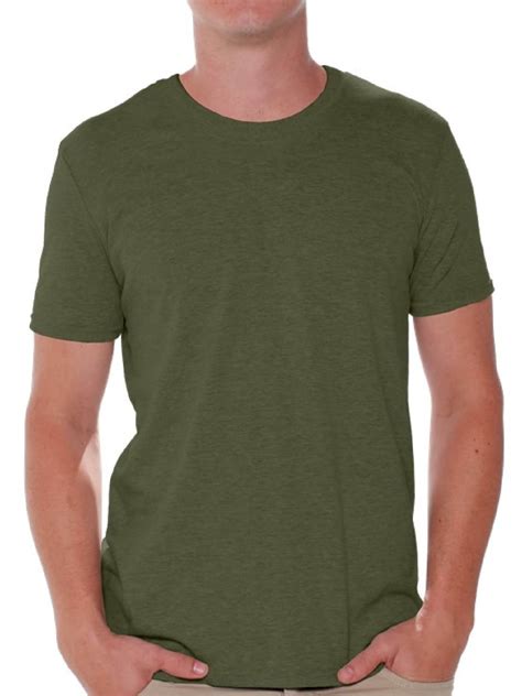 Gildan - Gildan Men Military Green T-Shirts Value Pack Shirts for Men Pack of 6 Pack of 12 ...