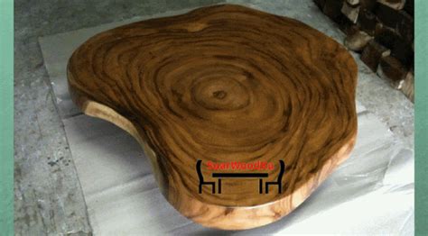Round Coffee Table Suar Wood SWKCT05 - suarwoodku