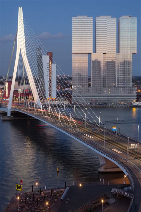 Erasmus Bridge Construction