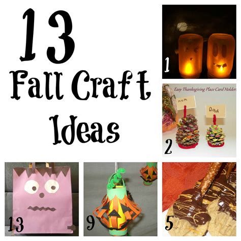 13 Fall Craft Ideas - East Valley Mom Guide