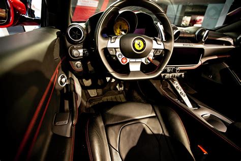 Red Ferrari Interior Photograph by Nancy Carol Photography - Pixels