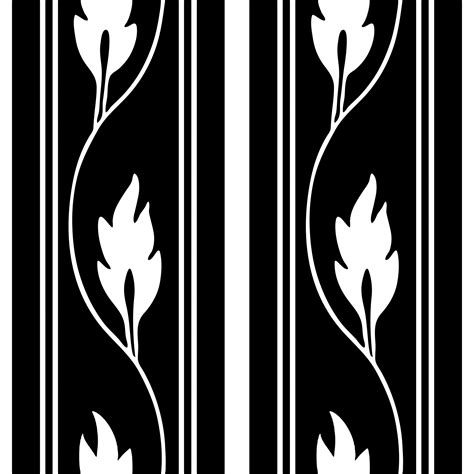 Leaf Wallpaper Black White Free Stock Photo - Public Domain Pictures